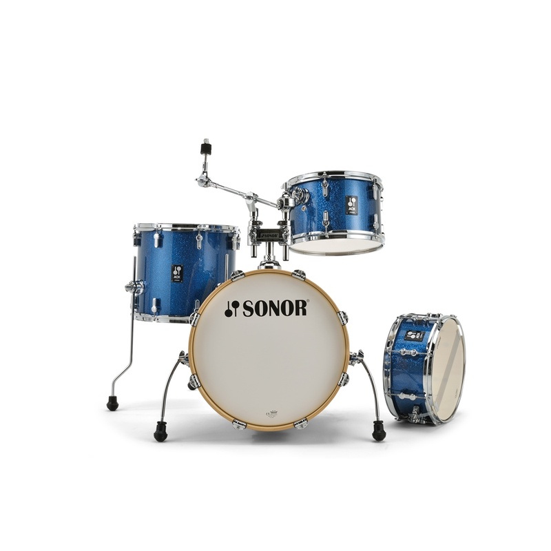 SET DE BATERIA ACUSTICA SONOR AQX JAZZ SET BOS BLUE OCEAN SPARKLE
