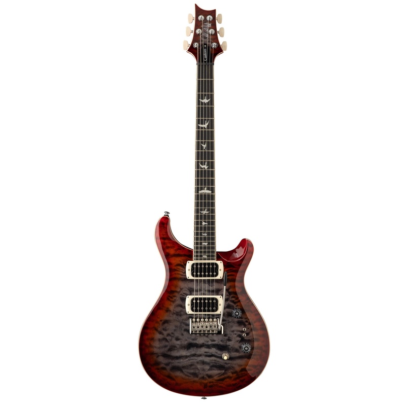GUITARRA ELÉCTRICA PRS GUITARS SE CUSTOM 24-08 QUILT CHARCOAL CHERRY BURST