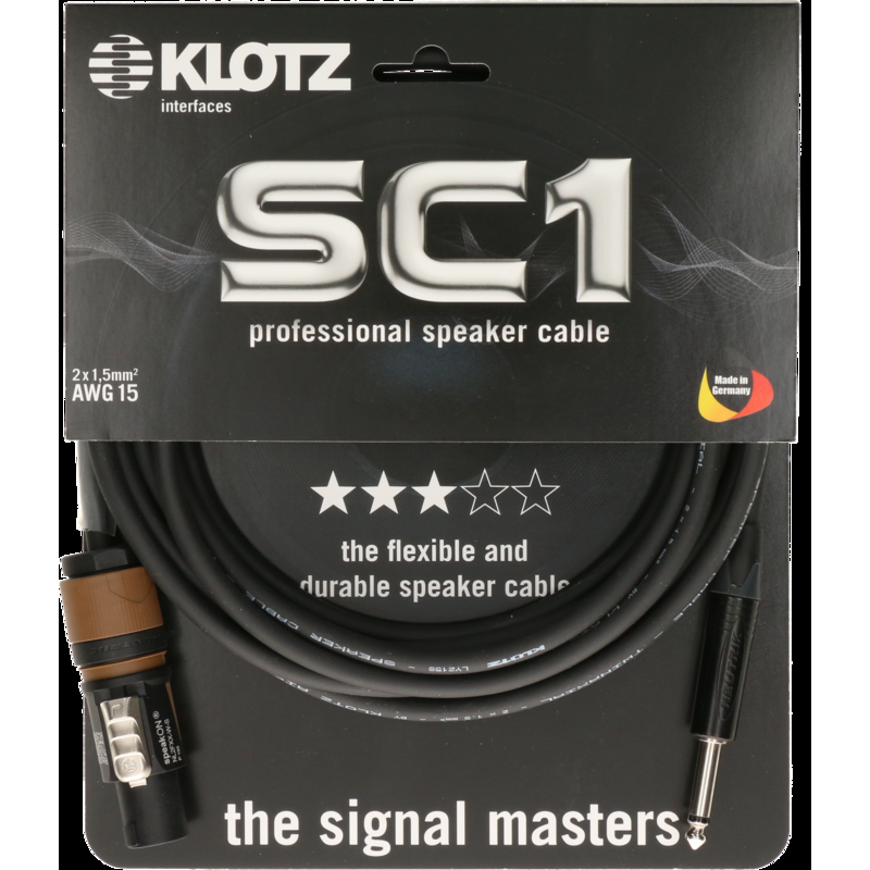 CABLE DE ALTOVOZ KLOTZ CABLES SC1-L2FP0100
