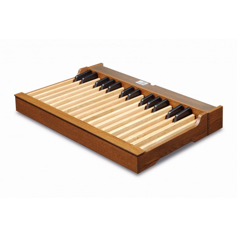 PEDALERA DE BAJOS VISCOUNT PHYSIS PLUS 30 RADIAL CONCAVA ROBLE OSCURO