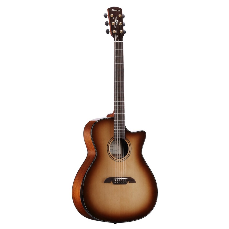 Guitarra Electroacustica Alvarez Mga70Wcearshb M. Elite Bk