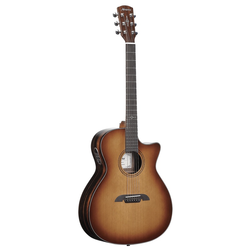Guitarra Electroacustica Alvarez Aeg95 Shb Elite