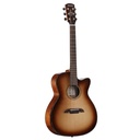 Guitarra Electroacústica Alvarez Mfa70Wcearshb M Elite Bk