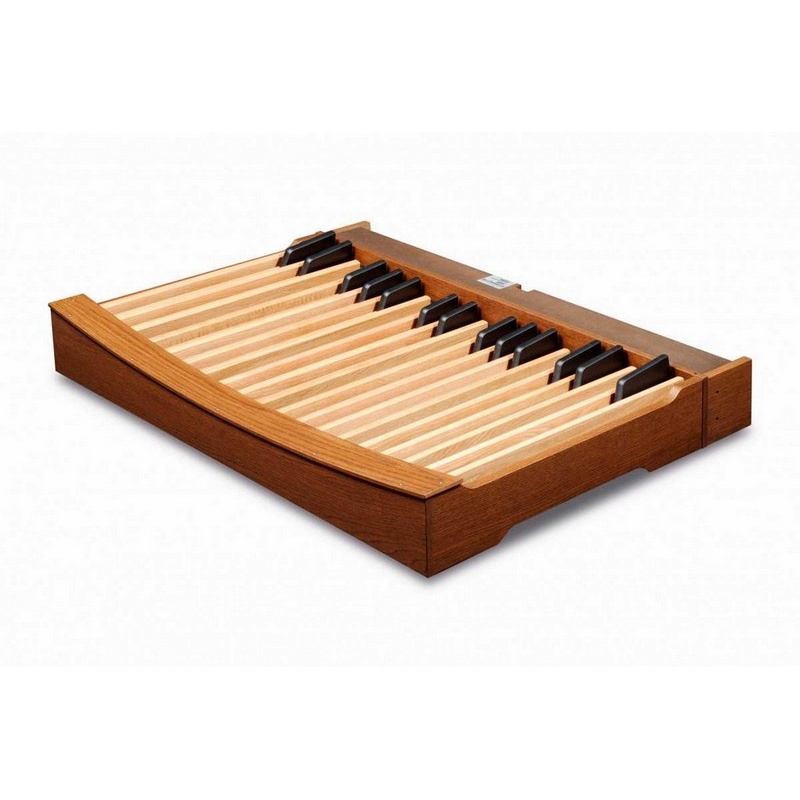 PEDALERA DE BAJOS VISCOUNT 32 RADIAL CONCAVA ROBLE OSCURO