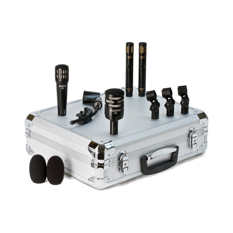Set De Microfónos De Batería Audix Dpquad
