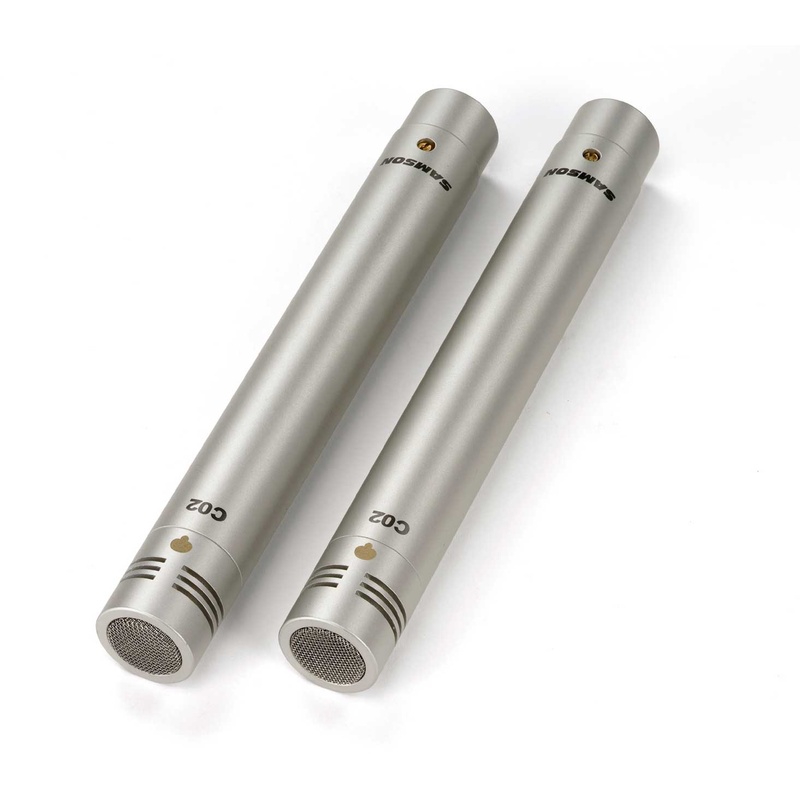 Mic Condensador Samson C02 Pair