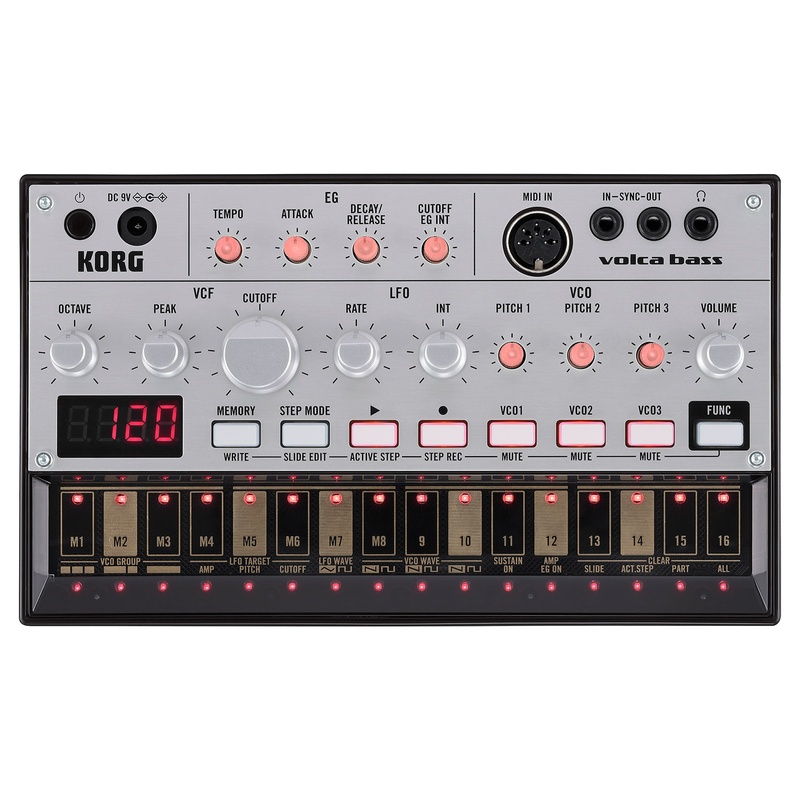 SINTETIZADOR ANALÓGICO KORG VOLCA BASS