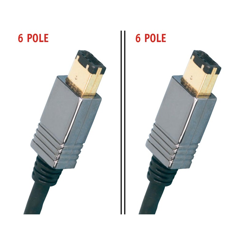 Cable Firewire Proel Fiwi6Mlu18 Bk