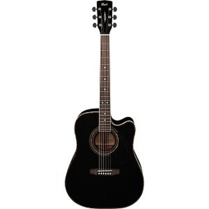 GUITARRA ELECTROACUSTICA CORT AD880CE BK