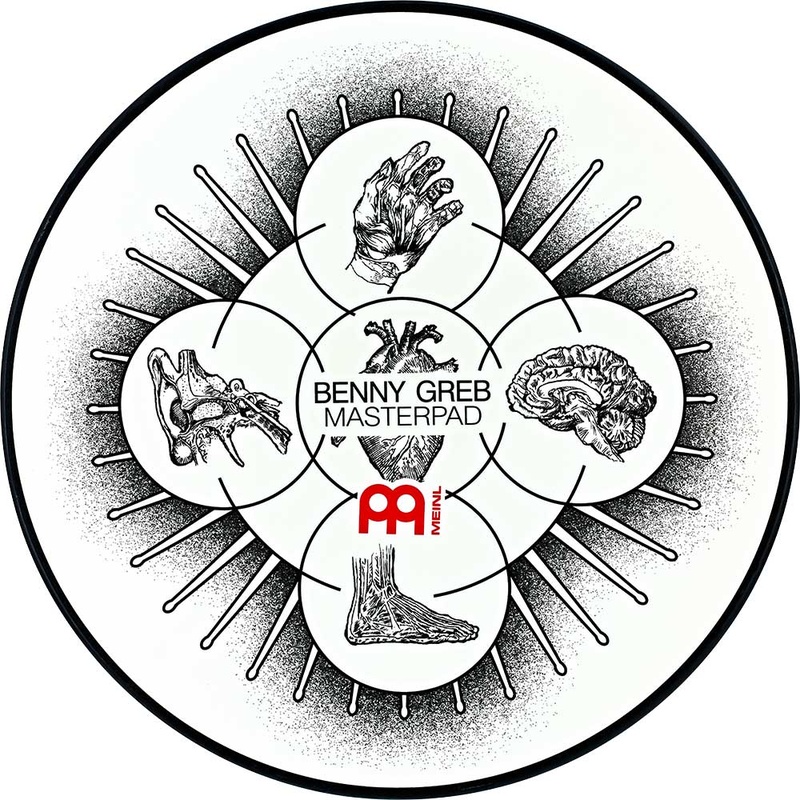 Pad De Práctica Meinl Mpp-12-Bg