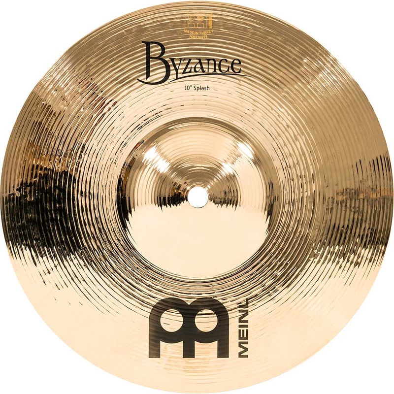 Cámbala Splash Meinl Splash 10 Byzance Brilliant