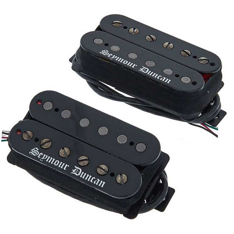 Pastilla Humbucker Seymour Duncan Black Winter Set Bk