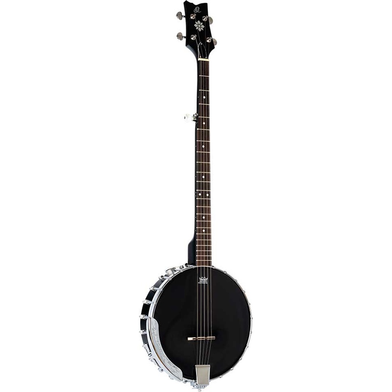 Banjo Electrificado Ortega Obje250Op Bk