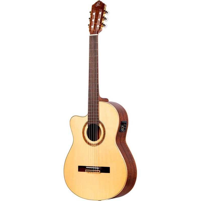GUITARRA ELECTRO-ACUSTICA PARA ZURDOS ORTEGA RCE138SN-L