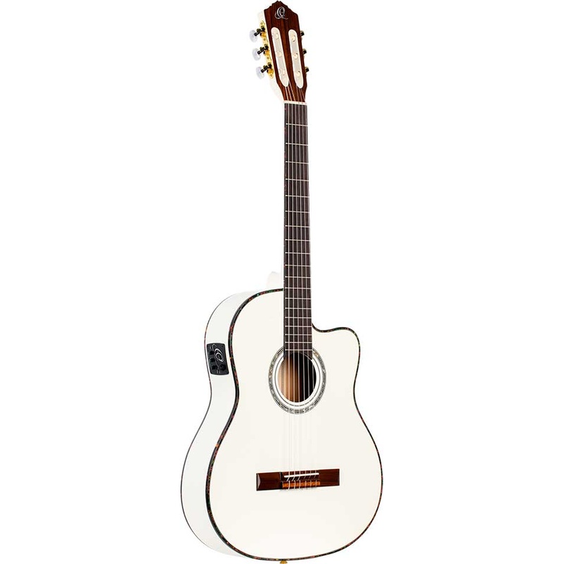 Guitarra Electroacustica Ortega Rce145 Wh