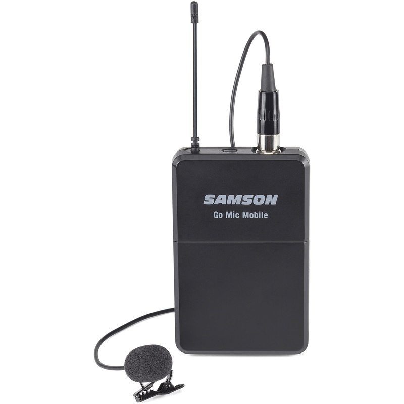 Emisor Inalámbrico Samson Go Mic Mobile Lm8 Beltpack Transmitter