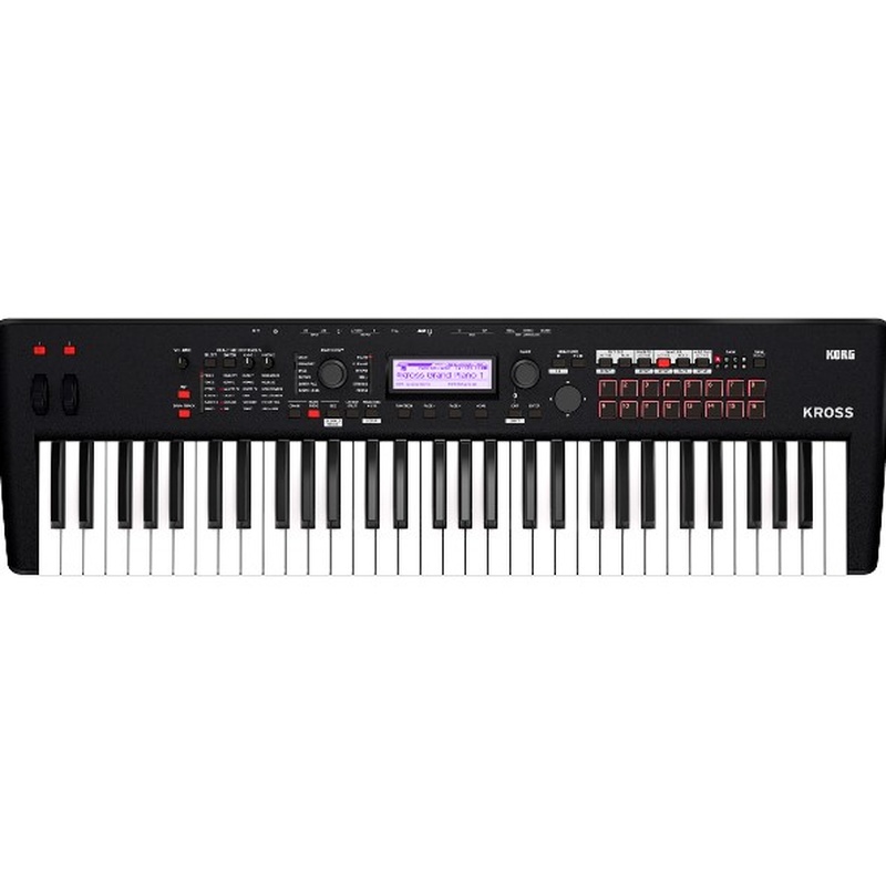 Teclado Workstation Korg Kross 2-61 Bk