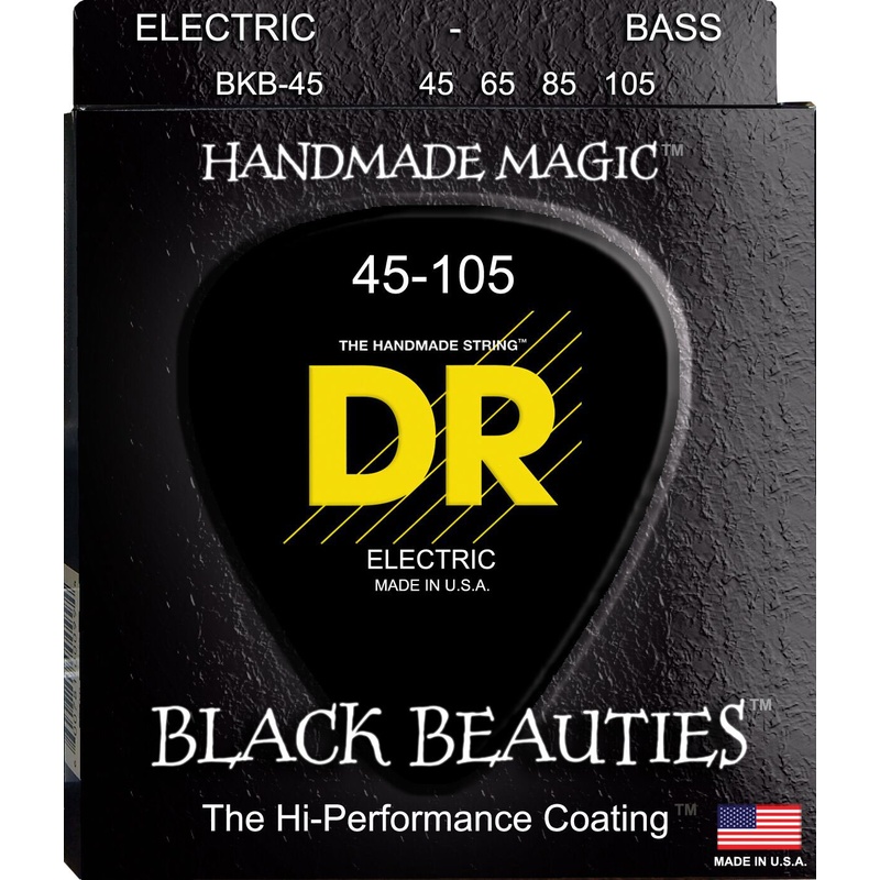 CUERDAS BAJO DR BKB-45 BLACK BEAUTIES BK