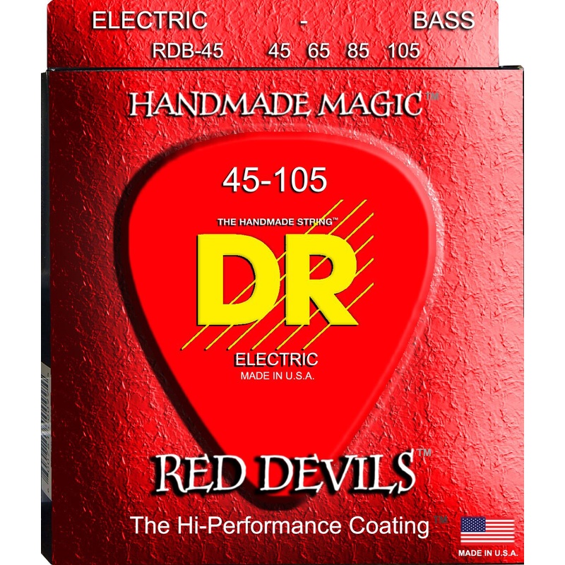 Cuerdas Bajo Dr Rdb-45 Red Devils
