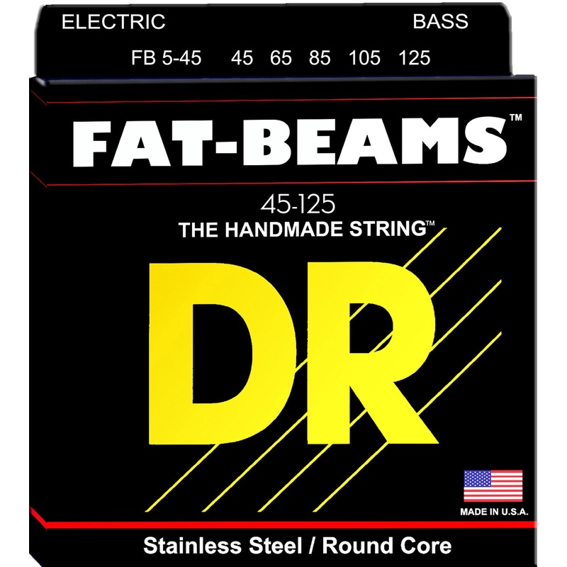 CUERDAS BAJO DR FB5-45 FAT BEAM