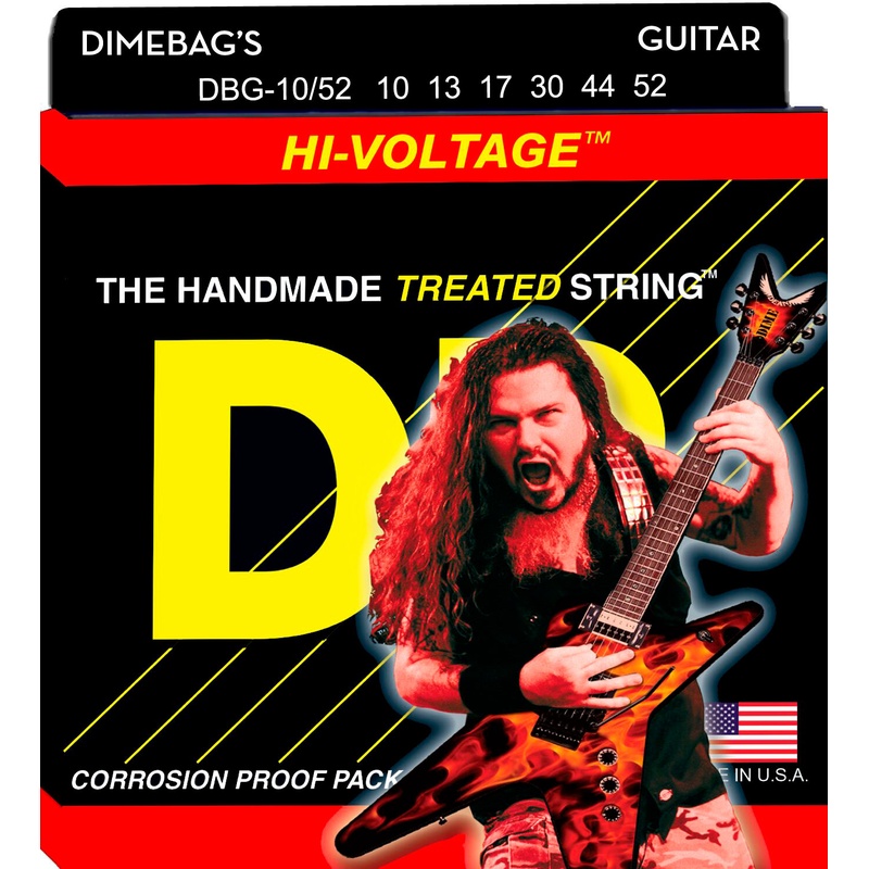 Cuerdas Gitarra Eléctrica Dr Dimebag 10-13-17-30-44-52