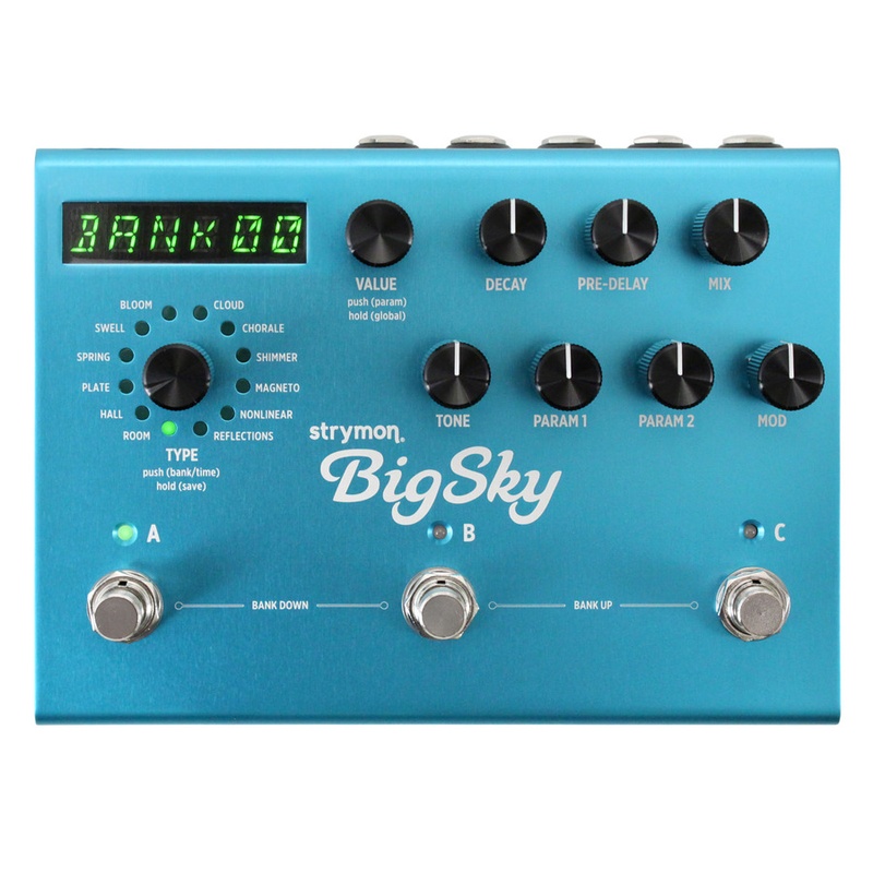 PEDAL REVERB STRYMON BIG SKY