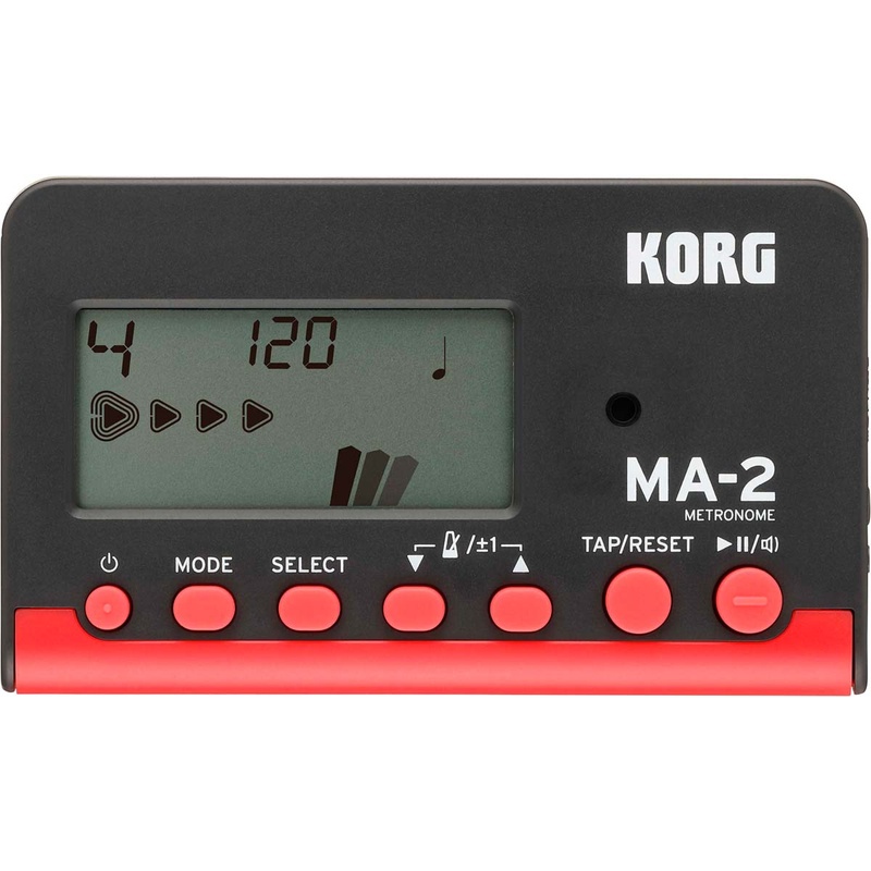 METRÓNOMO DIGITAL KORG MA-2 BKRD