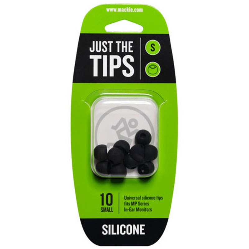 TIPAS IN-EAR MACKIE MP SERIES SMALL SILICONE BK KIT