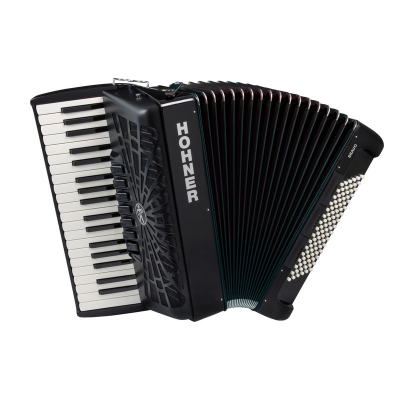 ACORDEÓN DE PIANO HOHNER BRAVO III 96 SILENTKEY BK