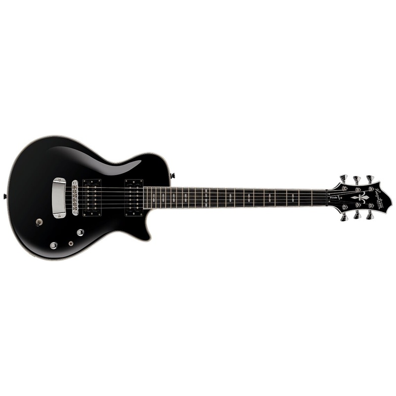 GUITARRA ELÉCTRICA SINGLE CUT HAGSTROM ULTRA SWEDE BK