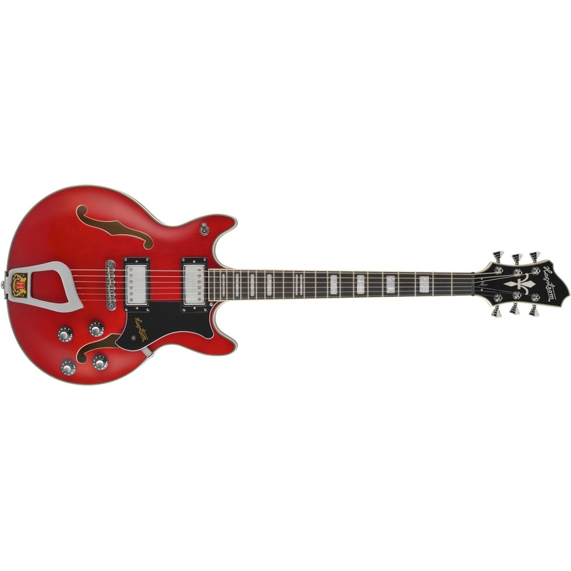 GUITARRA DE CUERPO SEMI-HUECO HAGSTROM ALVAR WCT