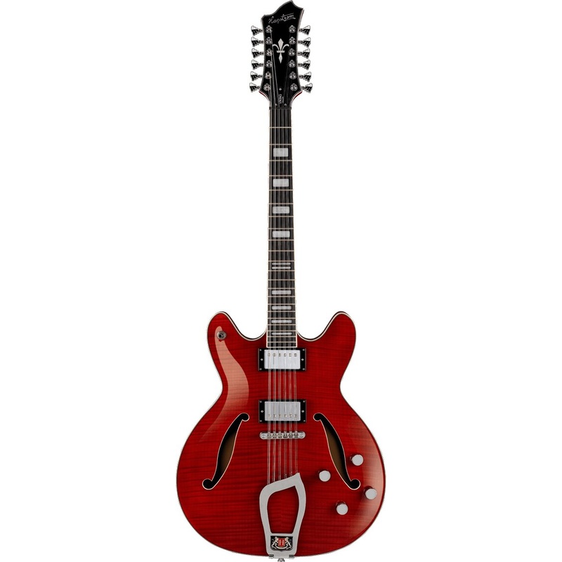 Guitarra Eléctrica Hagstrom Viking Dlx 12 Wct