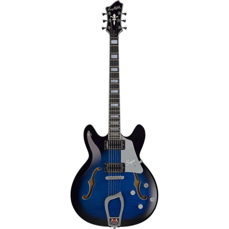 Guitarra Semi-Hueco Hagstrom Super Viking Dbs