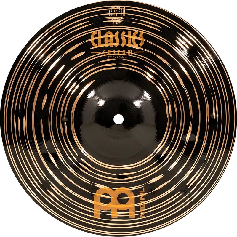 Plato Meinl Splash 12'' Classics Custom Dark Bk