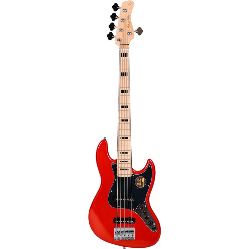Bajo De 5 Cuerdas Marcus Miller V7 Vintage Alder-5 2Nd Gen Bmr Metallic Red