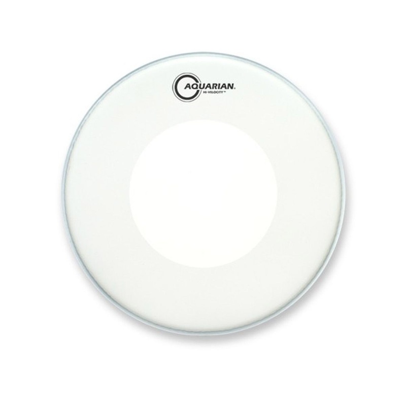 Parche De Timbal Aquarian Vel 14 Hight Velocity Rugoso Wh