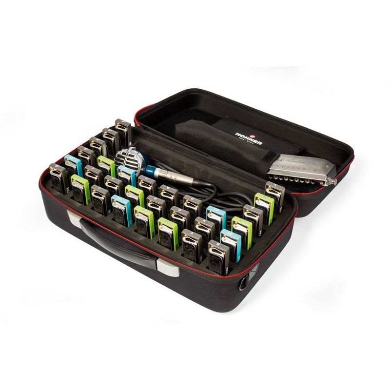 Estuche Para Armonica Hohner Flexcase Xl