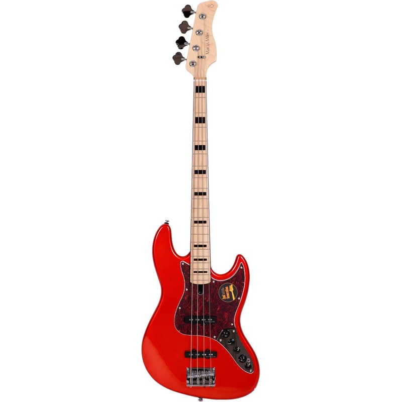 Bajo Eléctrico Marcus Miller V7 Vintage Swamp Ash-4 Red