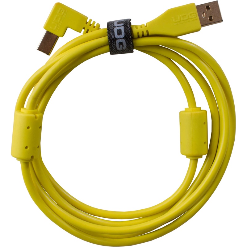 Cable Usb Audio Udg Gear Ultimate Audio Cable Usb 2.0 A-B Yellow Angled 3M