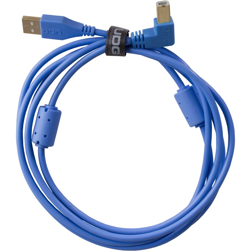 CABLE USB 2.0 UDG GEAR ULTIMATE AUDIO CABLE A-B BLUE ANGLED 3M