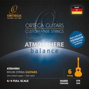 CUERDAS GUITARRA CLÁSICA ORTEGA ATB44NH