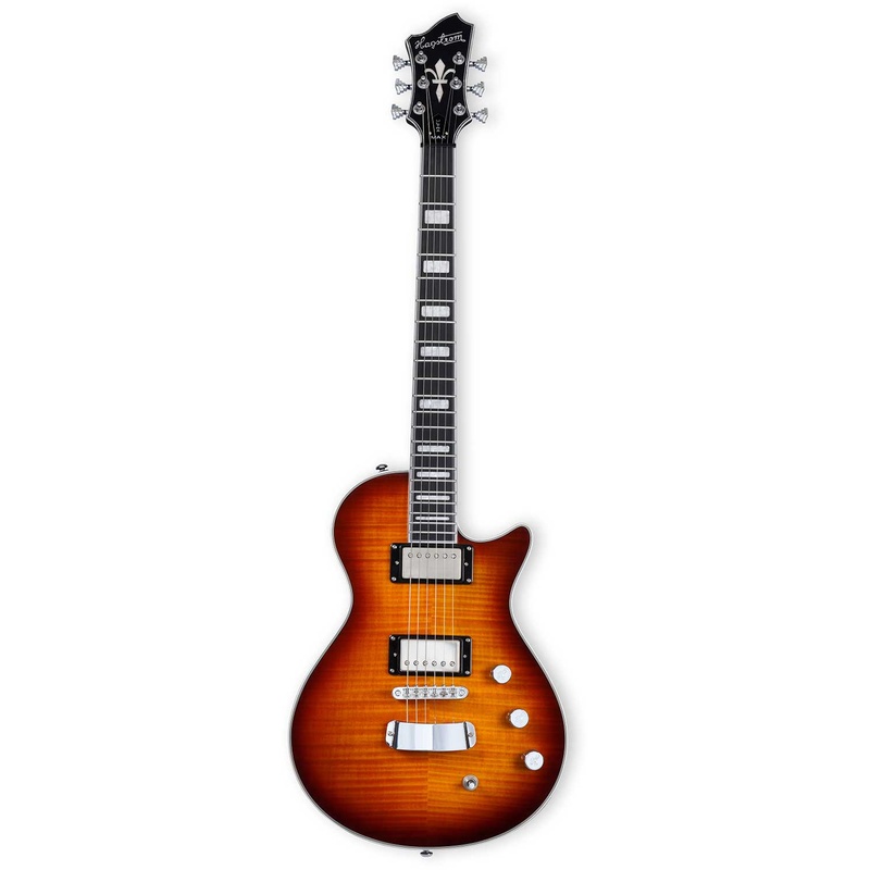 Guitarra Eléctrica Hagstrom Ultra Max Golden Eagle Burst