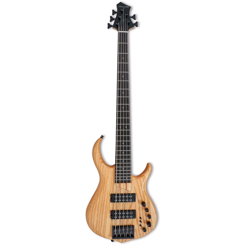 Bajo De 5 Cuerdas Marcus Miller Swamp Ash-5 Nt Natural