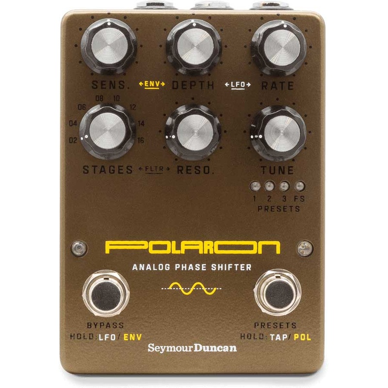 PEDAL DE PHASER SEYMOUR DUNCAN POLARON ANALOG PHASE SHIFTER