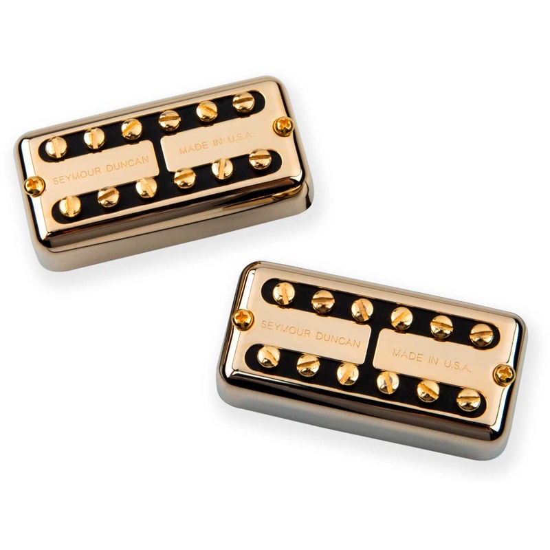 Pastilla Humbucker Seymour Duncan Psyclone Hot Gold Cover Set