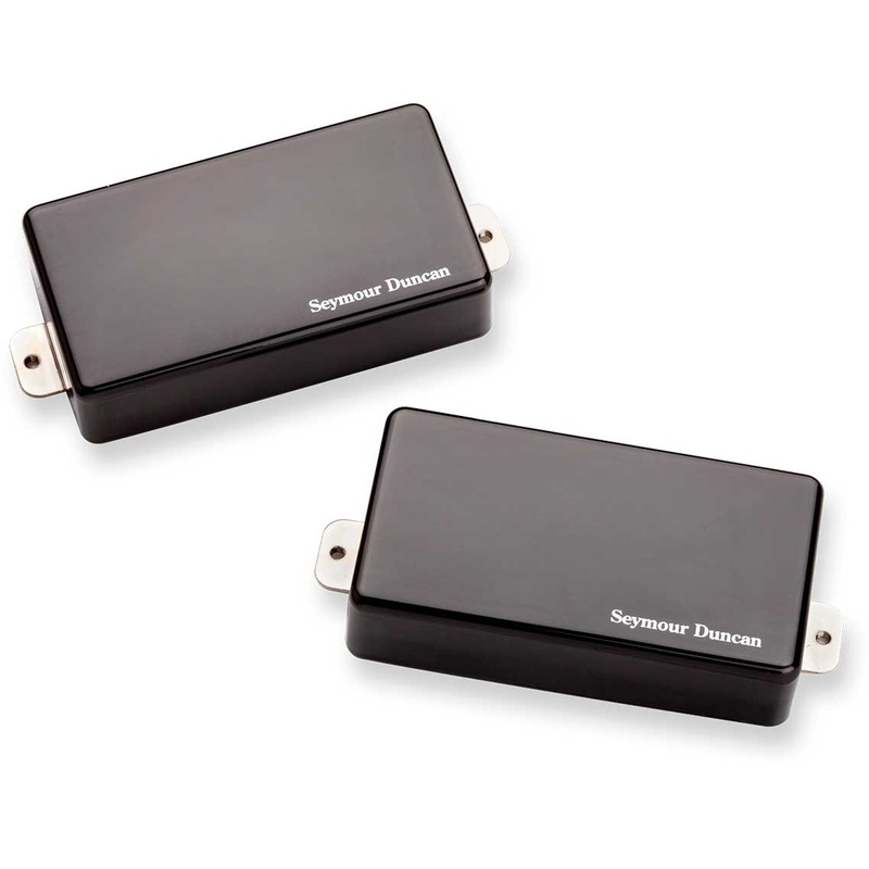 PASTILLA HUMBUCKER SEYMOUR DUNCAN AHB-1S BLACKOUTS SET BK CHR