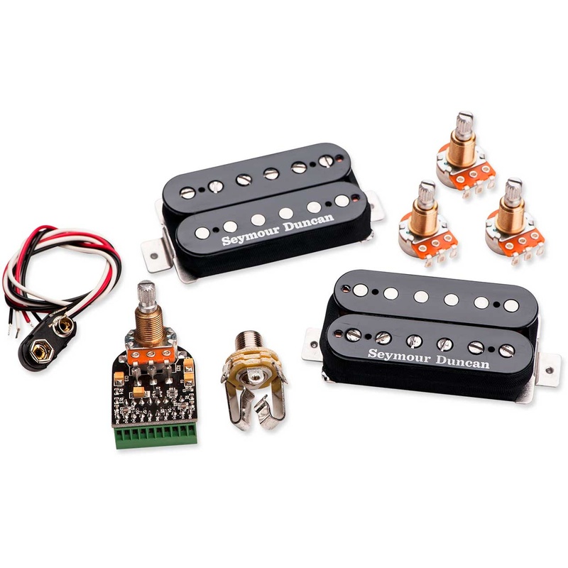 Pastilla Humbucker Seymour Duncan Ahb-10S Blackouts Modular Set Bk