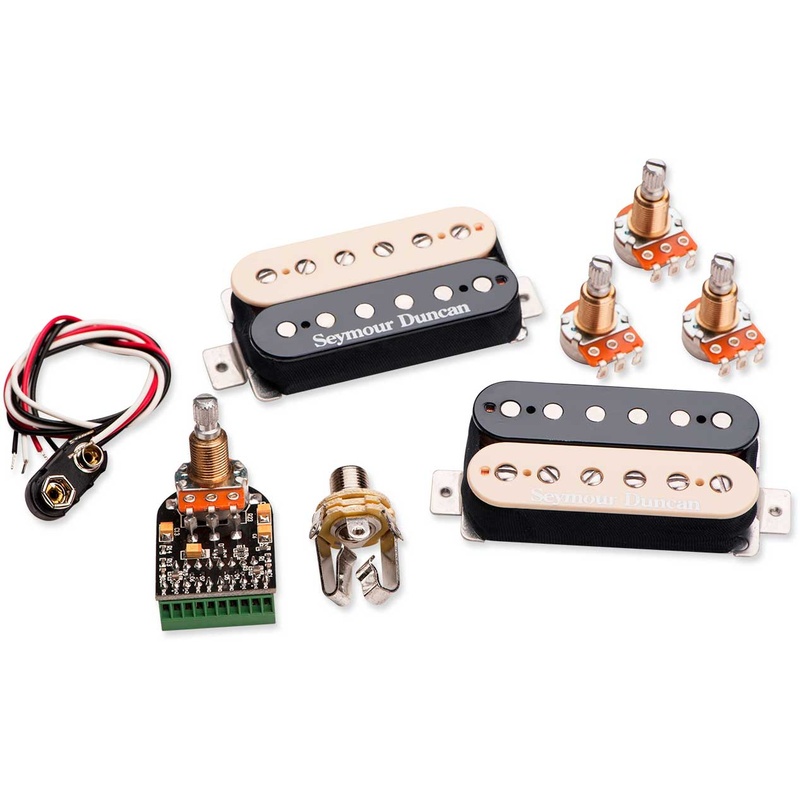 Pastilla Humbucker Seymour Duncan Ahb-10S Blackouts Modular Set Zeb