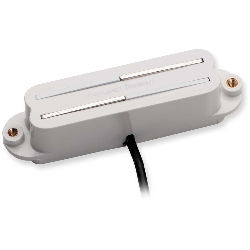 Pastilla Humbucker Seymour Duncan Svr-1B Vntg Rails For Strat Wh