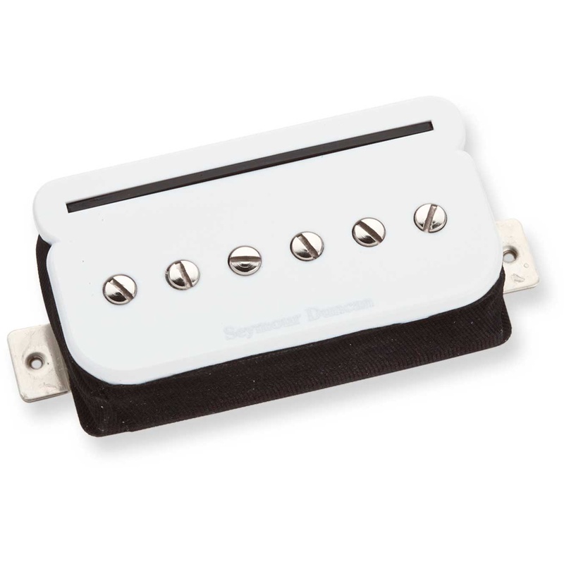 PASTILLA HUMBUCKER SEYMOUR DUNCAN SHPR-1B P-RAILS BRIDGE WH